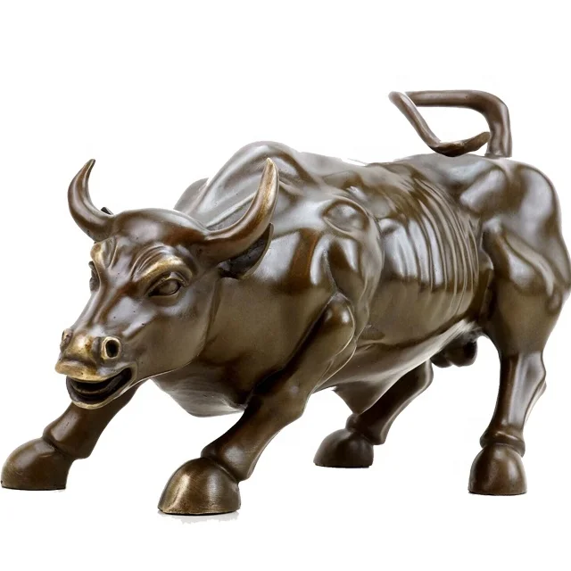 Bronze statue Life size bull sculpture Customized bronze bull