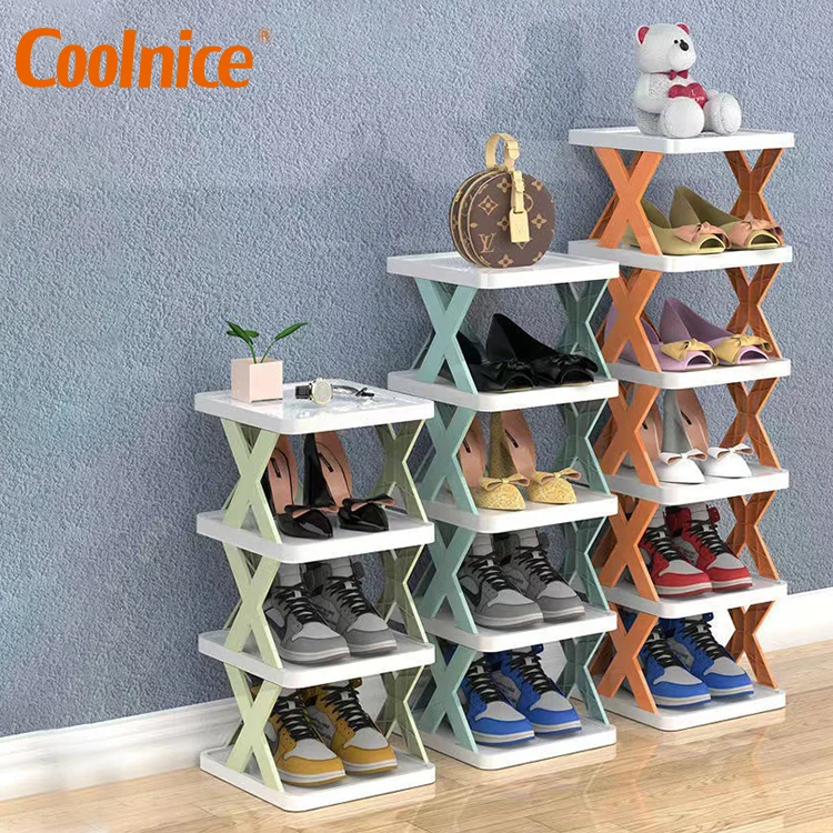 Low Price Simple Assembled Shoe Rack with cover shoe rack organizer shoe racks for home
