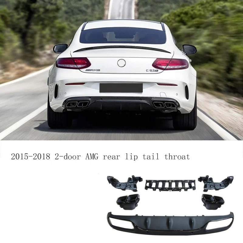 front bumper for Mercedes Benz C- Class C200L modified C63 AMG high quantity factory price 2015 2016 2017 2018