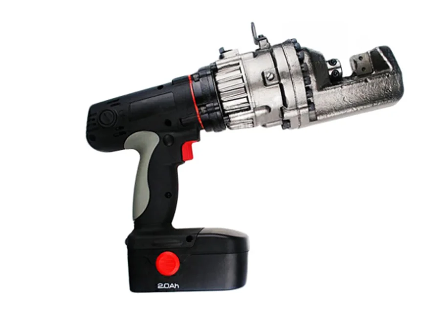 Battery powered hydraulic steel rebar cutter cordless