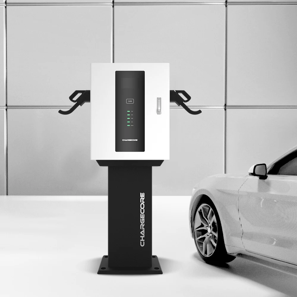 20 квт DC зарядная станция wallbox с RFID-картой CCS chademo charger EV