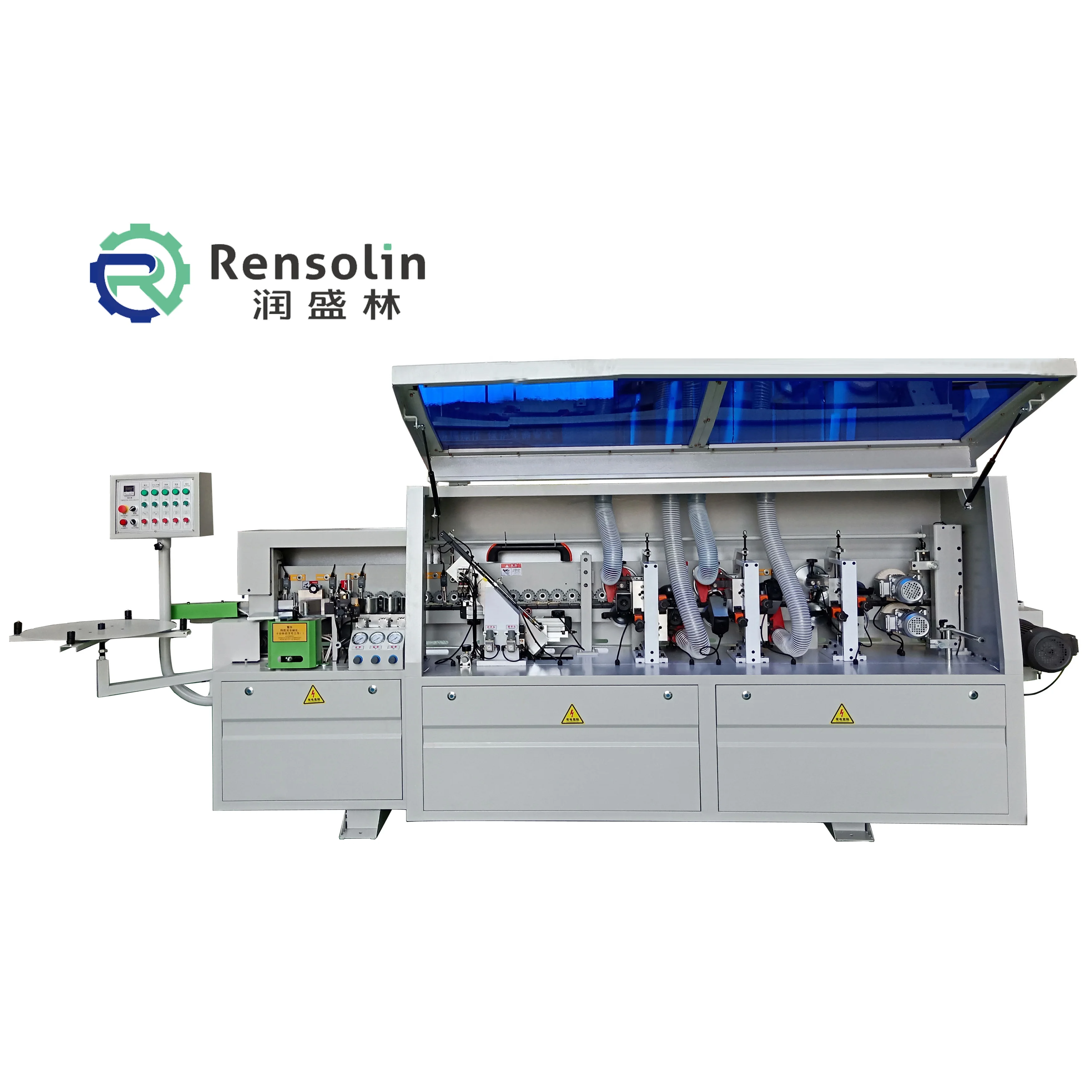 high speed automatic edge banding machine Plywood /PVC/MDF board ABS edge banding machine