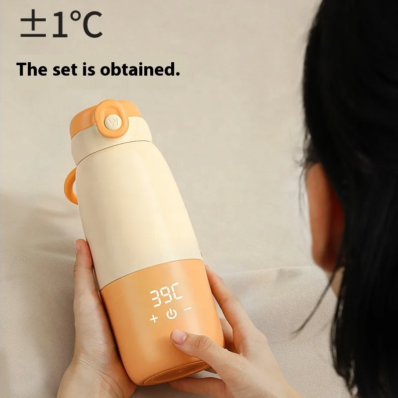 2024 Hot Selling Promotional portable baby feeding bottle baby milk container safety heating for easy carry