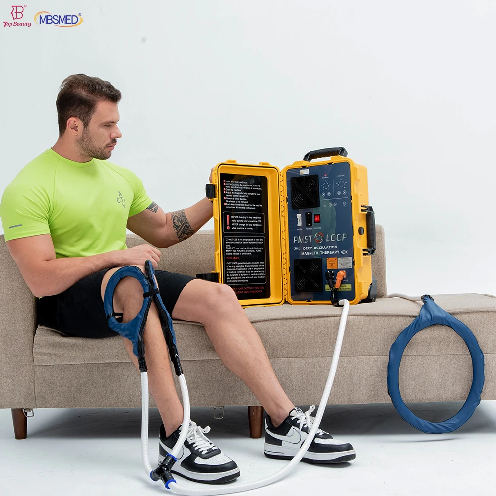 Pemf 6000 Gauss Double Loop pain relief Physio Pmst Magneto Physiotherapy Magnetotherapy Pulsed Electromagnetic Field Therapy