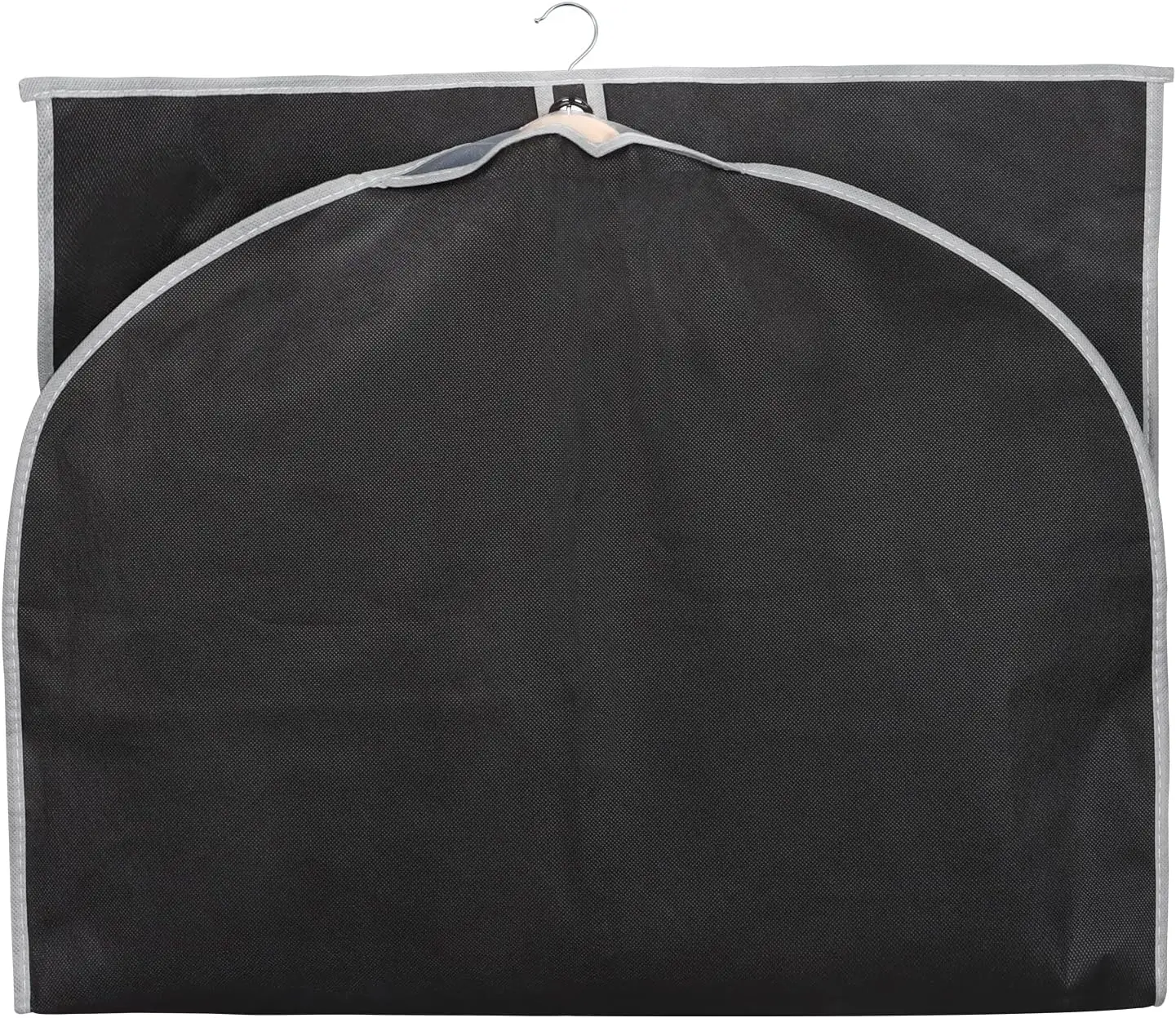 Wholesale Luxury Custom Logo Non-Woven Coat Suit Garment Bags with Zipper Bulk for Clothes Storage Carry Dust Cover