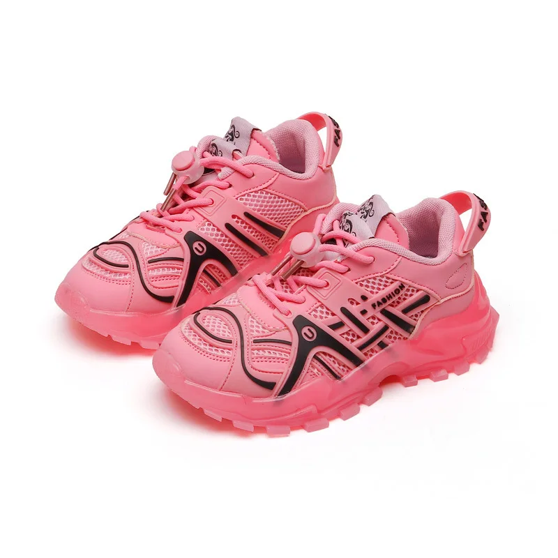 Shangzhou OEM Chaussures De Sport Fashion New Breathable Casual Soft Bottom Sneakers Shoes Kids