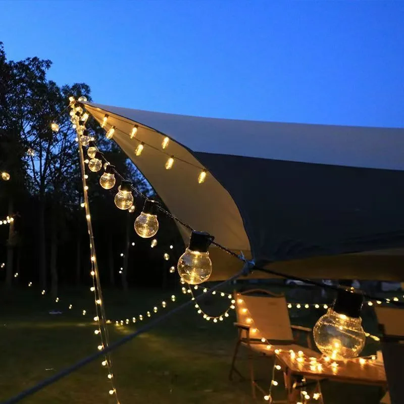 2.5M 5M LED string lights Outdoor Garland decorative lighting solar battery usb ball lights For Garden Wedding decor