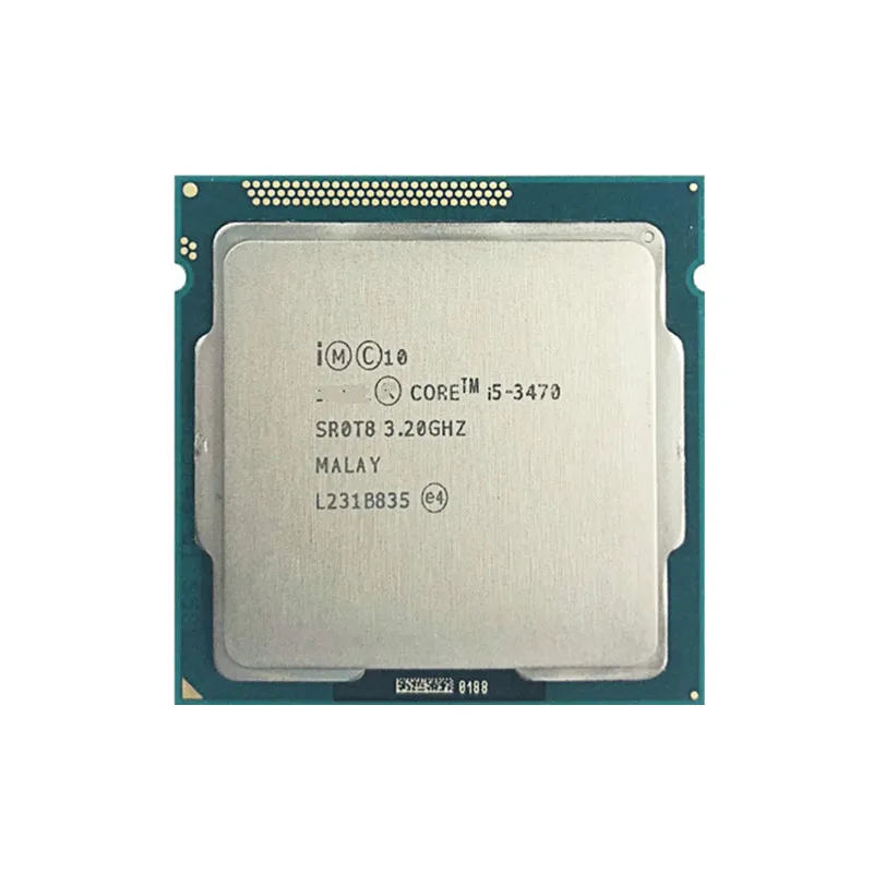 Б/у Itl Core i5-3470 настольный компьютер процессор разъем LGA1155 6 Мб кэш-память 77W 3 20 ГГц i5 3470 для