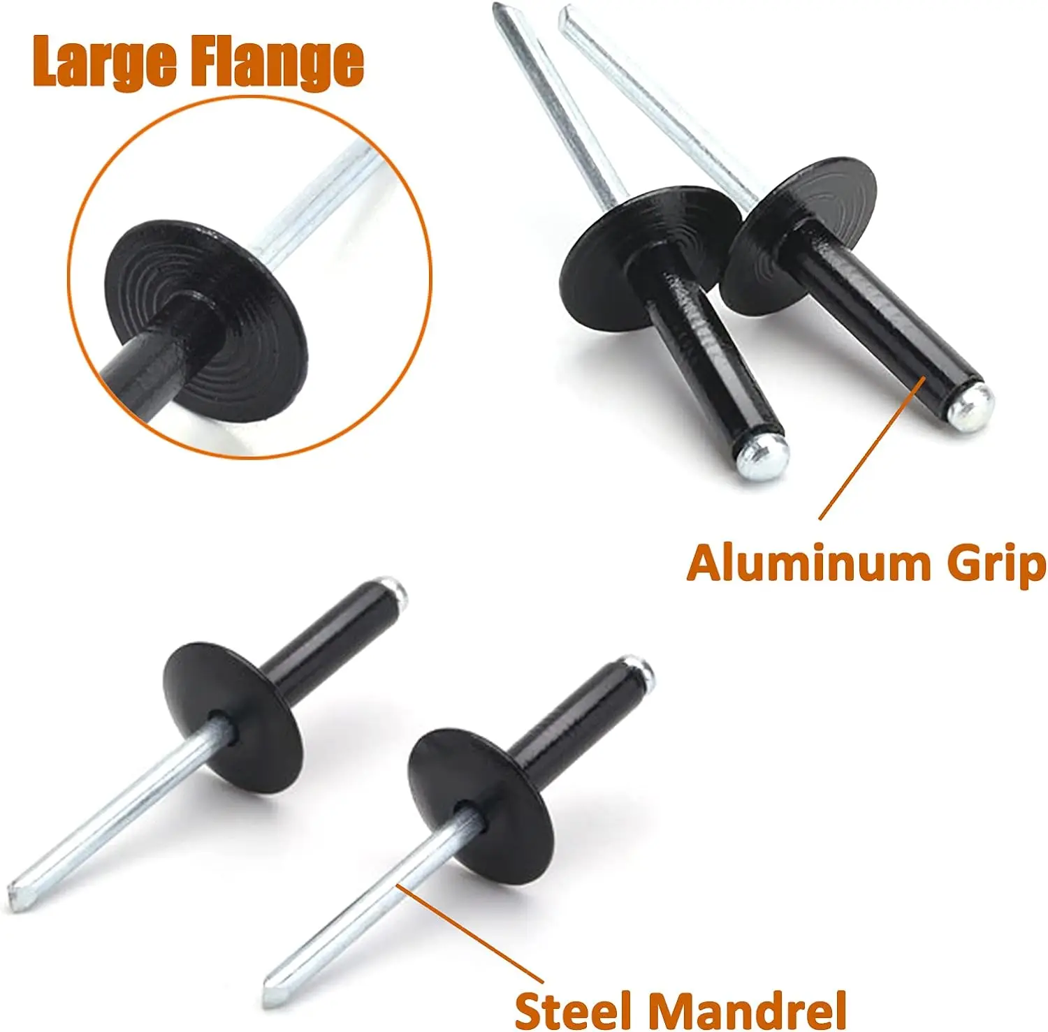 2024 OEM 6mm Blind Rivet Stainless Steel,Machinery Industry Threaded Stainless Steel Tubular Metal Custom Rivet