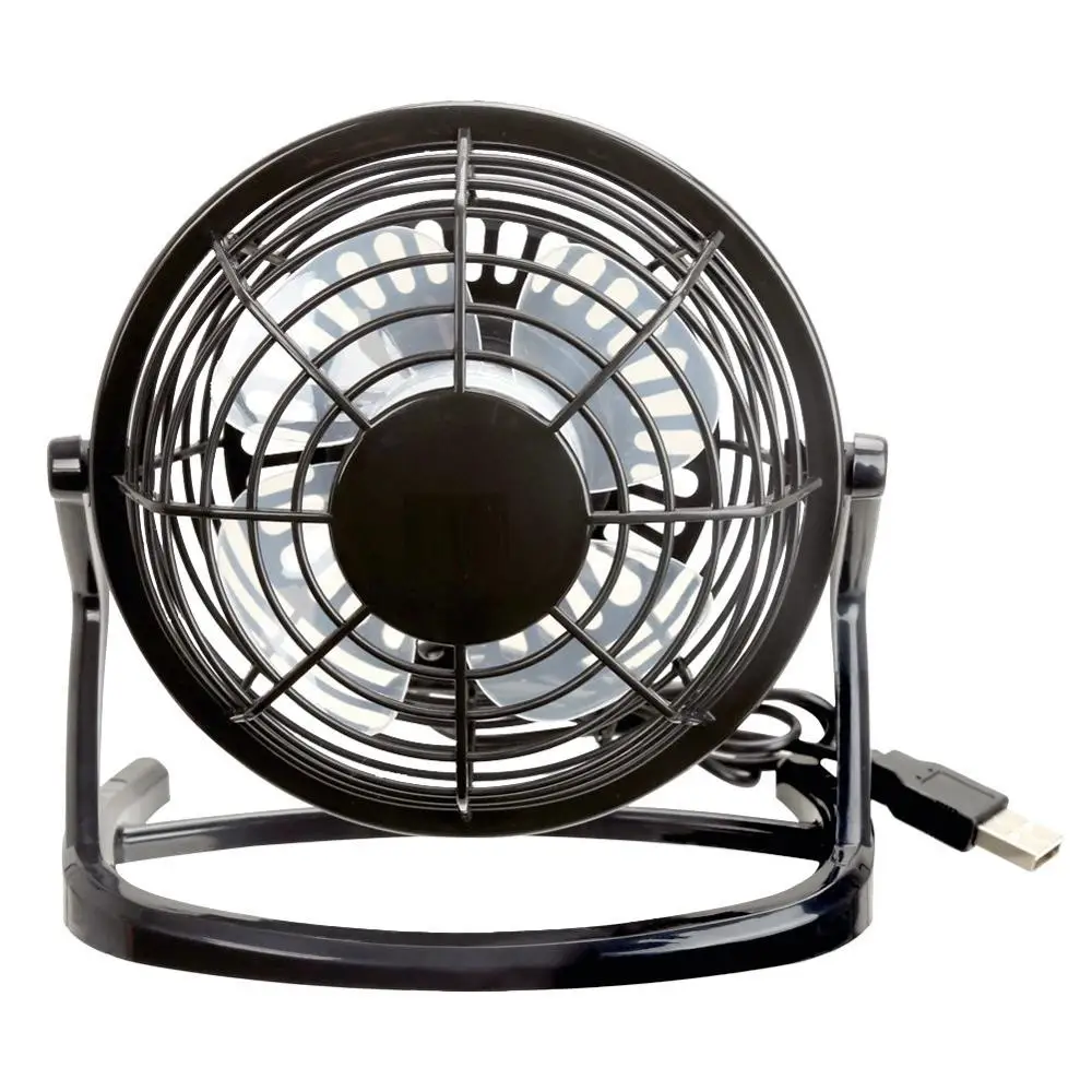 USB Mini Desktop Office Fan with 360 Rotation USB Fan for PC Computer Laptop