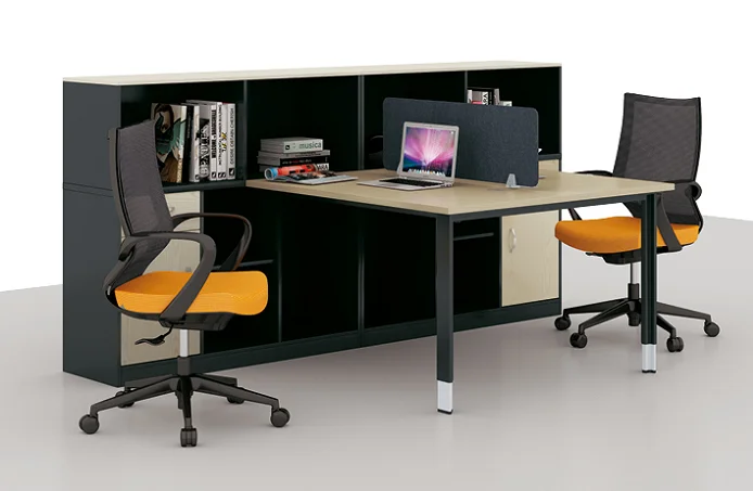 Modular 3 person Computer wooden Triangle Office Furniture work station workstation pc working desk tables and chair set