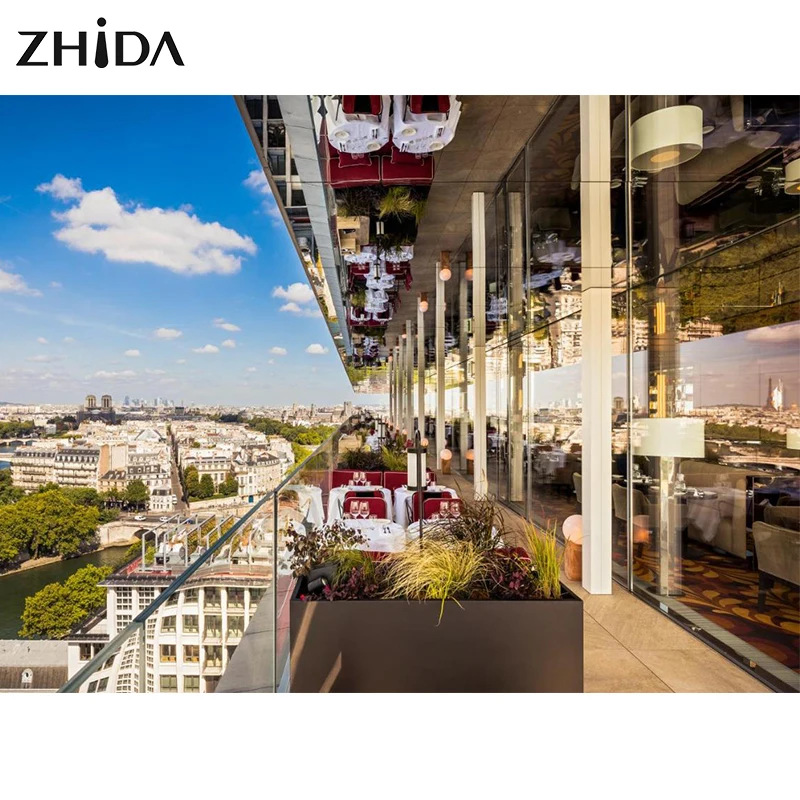 Italian Hotel Restaurant Tables and Chairs Sets with Metal