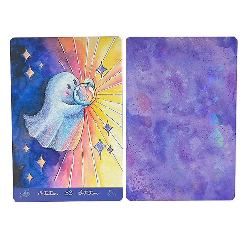 Wholesale Custom Buy Silver Shine Foil Tarot Playing Cards Own Printing Design Paper Material Logo Customization Packaged in Box