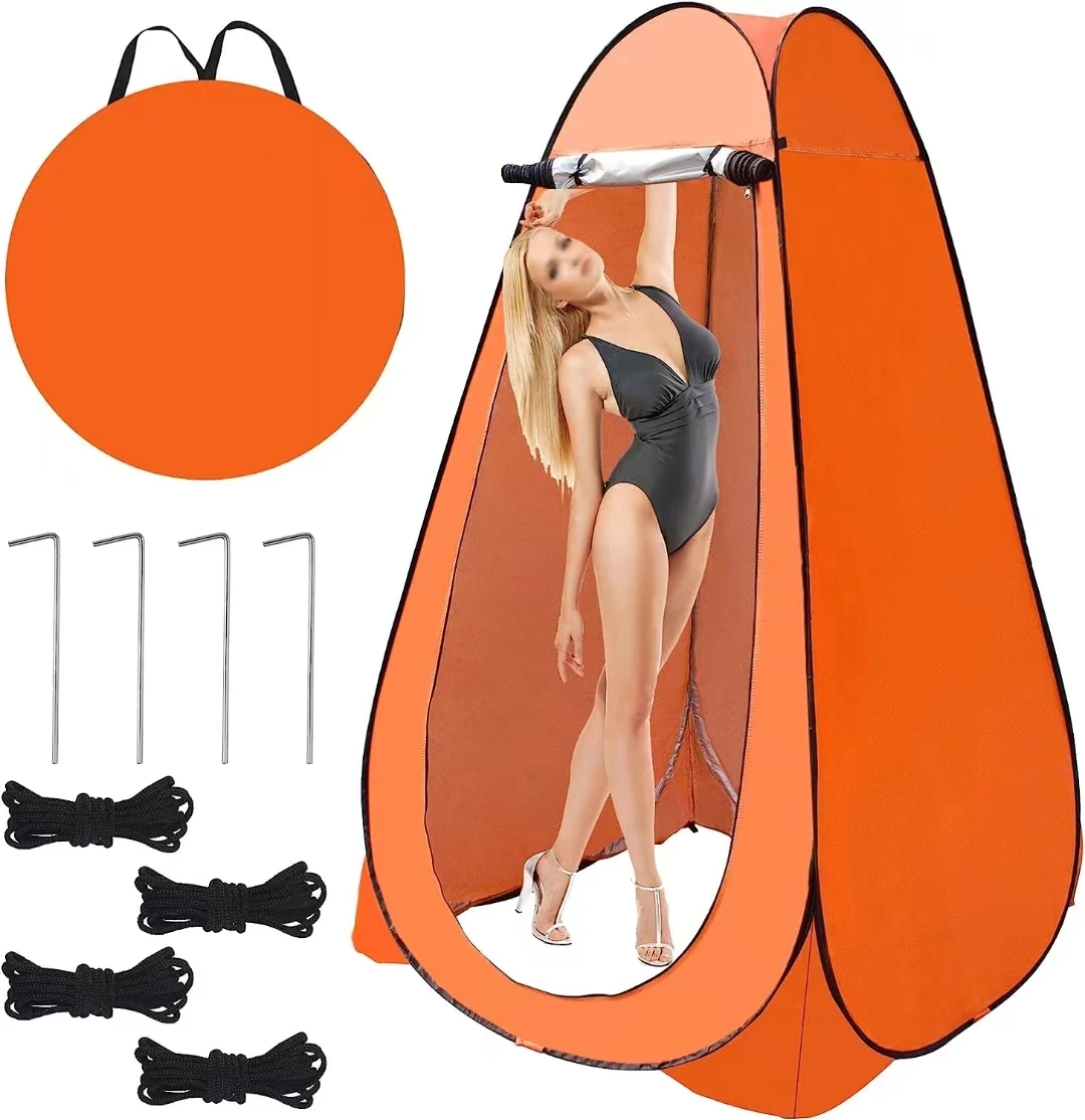 On Sale Portable Set-up Instantly Folding Beach Camping Shower Tents Family  Privacy Shower Tent Portable Outdoor Toilet Tent -