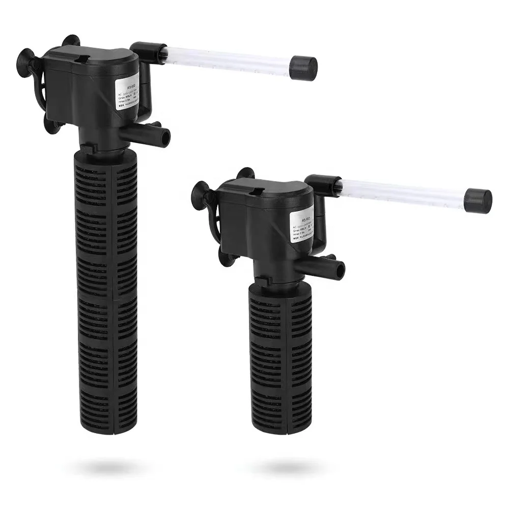 RS-602/603 3-в-1 аквариум многофункциональный небольшой погружной насос с фильтром специальный кислорода электричества и немой Фильтрующий