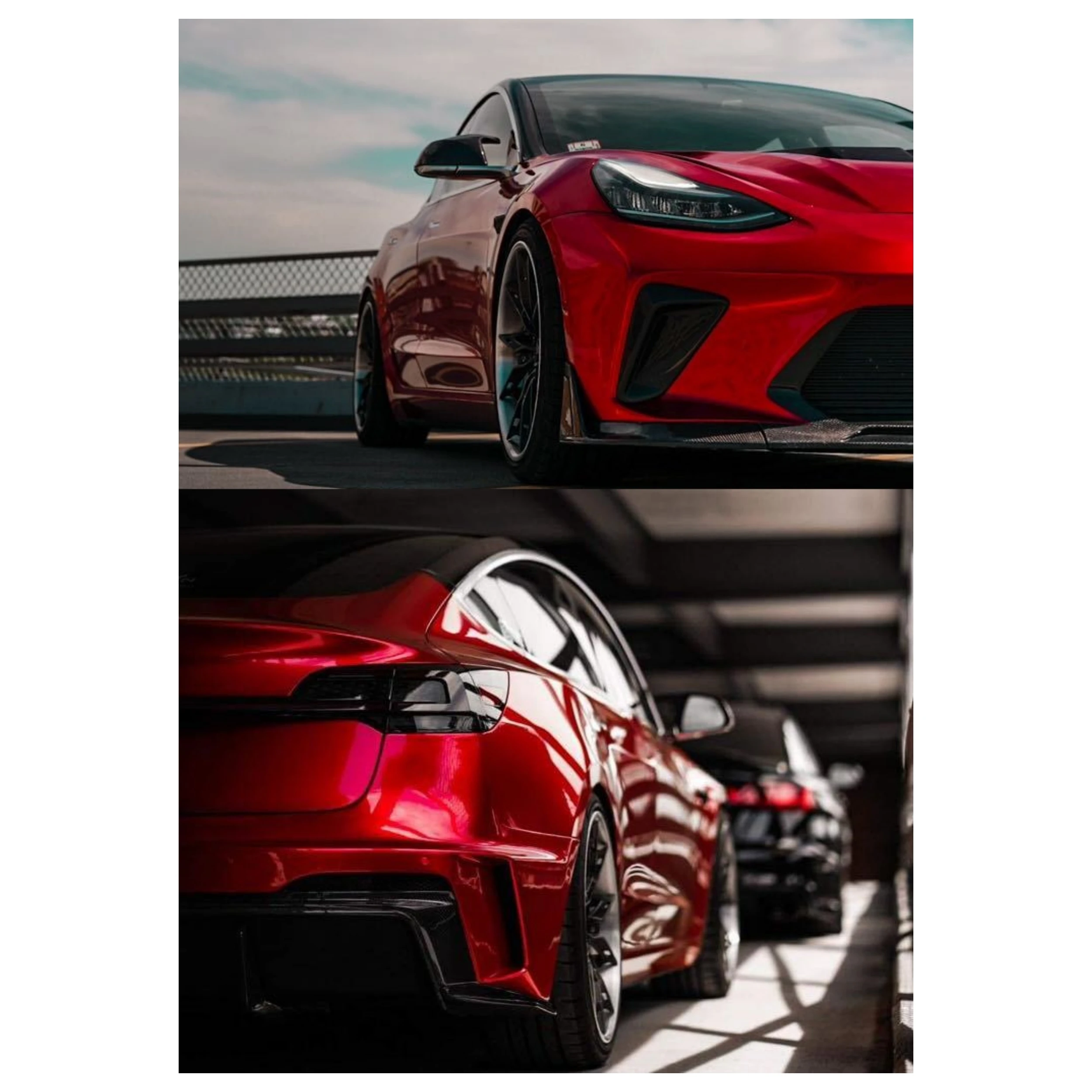 Premium PVC Glossy Metallic Red 1.52*17 m/roll Color Vinyl Wrapping Film Car Vinyl Wrap