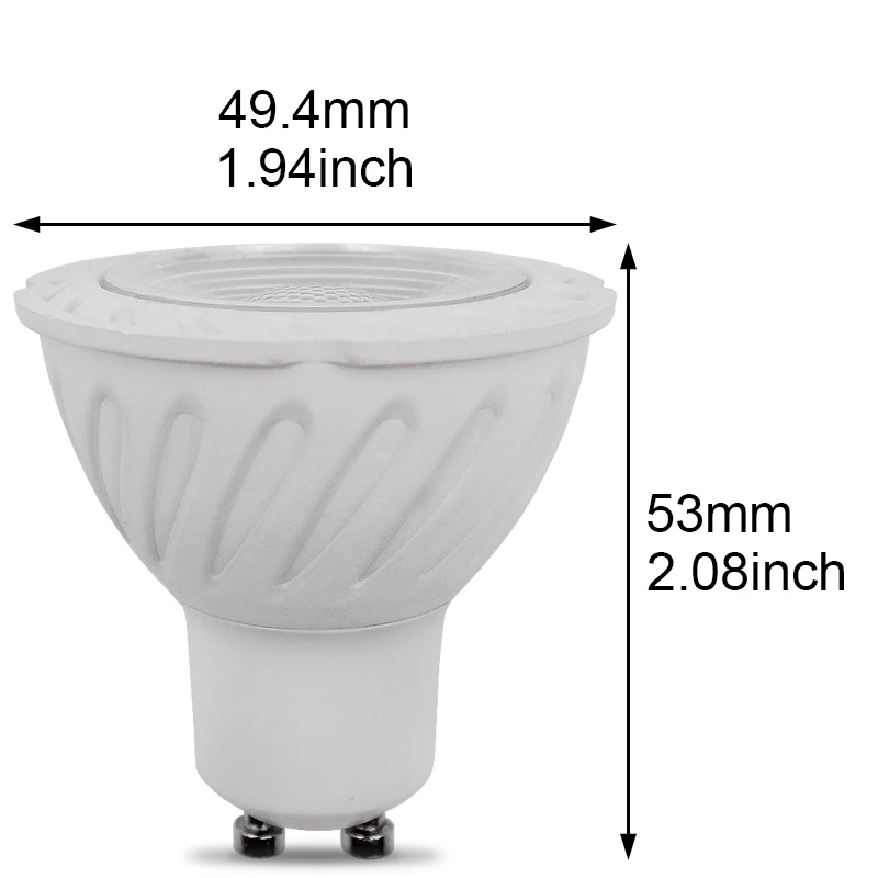  Hot Sale Led Gu5.3 3000K Smd 2700 - 6500K Gu10 7W Mr16