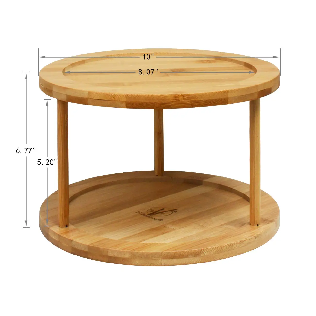 high quality  Lazy Susan Turntable Spice Rack for kitchen