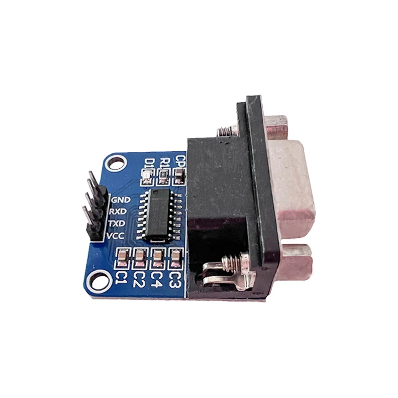 RS232 To TTL Converter Module COM Serial Board MAX3232 With Dupont Cable