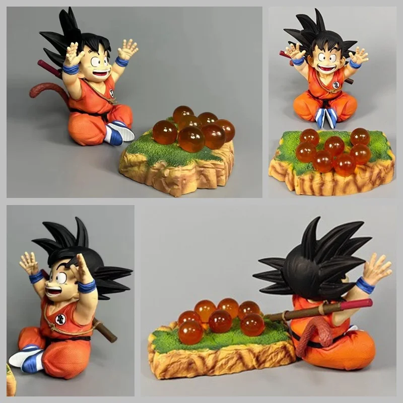 Hot Sale Japanese Anime Ornaments PVC Model Collection Ornaments GK Childhood SonGoku Make a wish Dolls Anime Action Figure