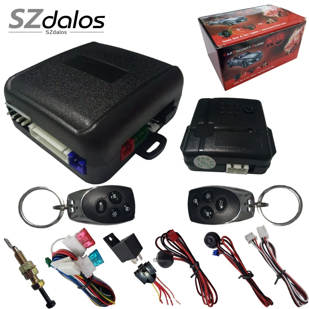 Professional factory of manual one way car alarm system royal bemaz car alarm