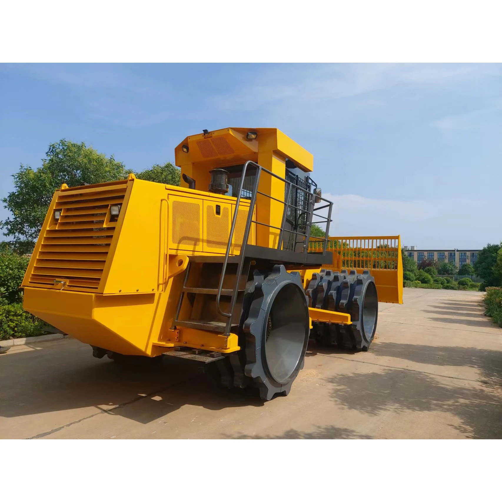 170 Hp 23 Ton Sanitary Landfill Hydraulic Pressed Garbage Compactor Truck