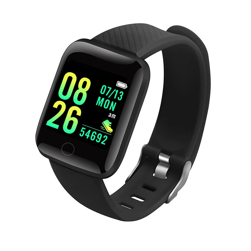 116 Plus Popular D13 Waterproof Smart Bracelet Heart Rate Monitoring Sports Watch Information Smart Watch D13S