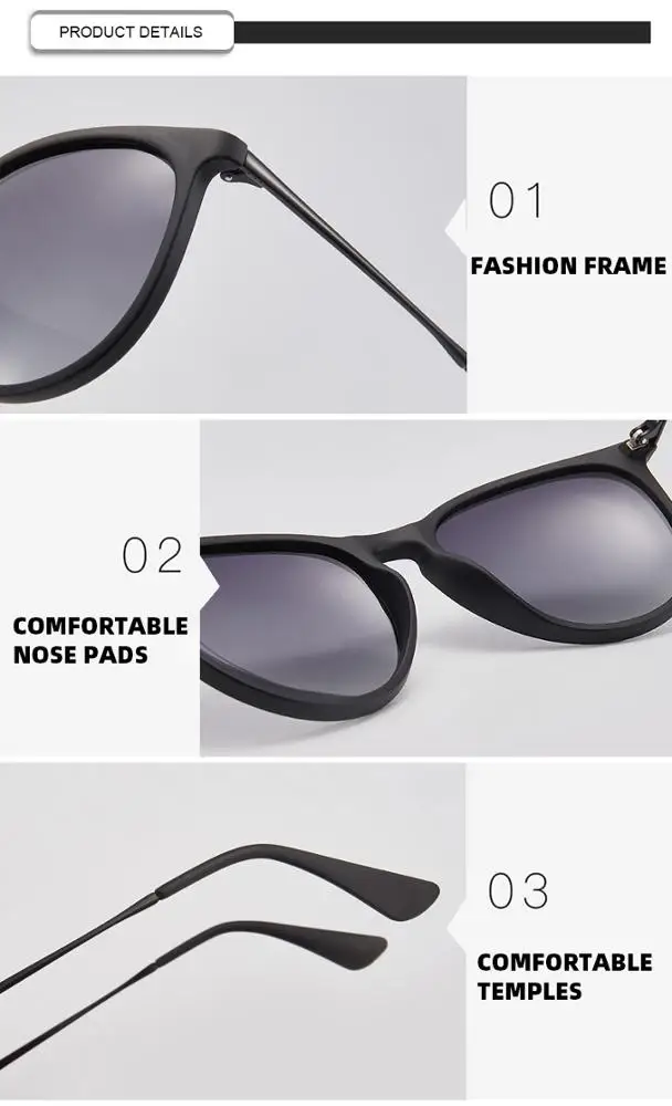 Lentes De Sol Mirror Ray Vintage Glasses Women Men Round Sunglasses Polarized