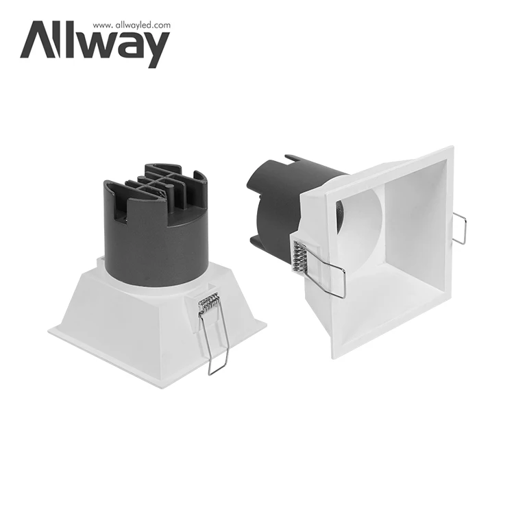 Allway Long Working Time Aluminum Light Spot Flush Mount Lights Interior Spot LED Light Housing