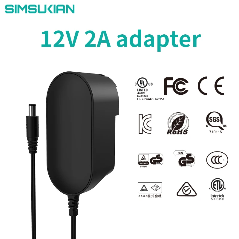 14.5v 2.5a interchangeable type ip44 power adapter intertek multi country winna switching adapter for led