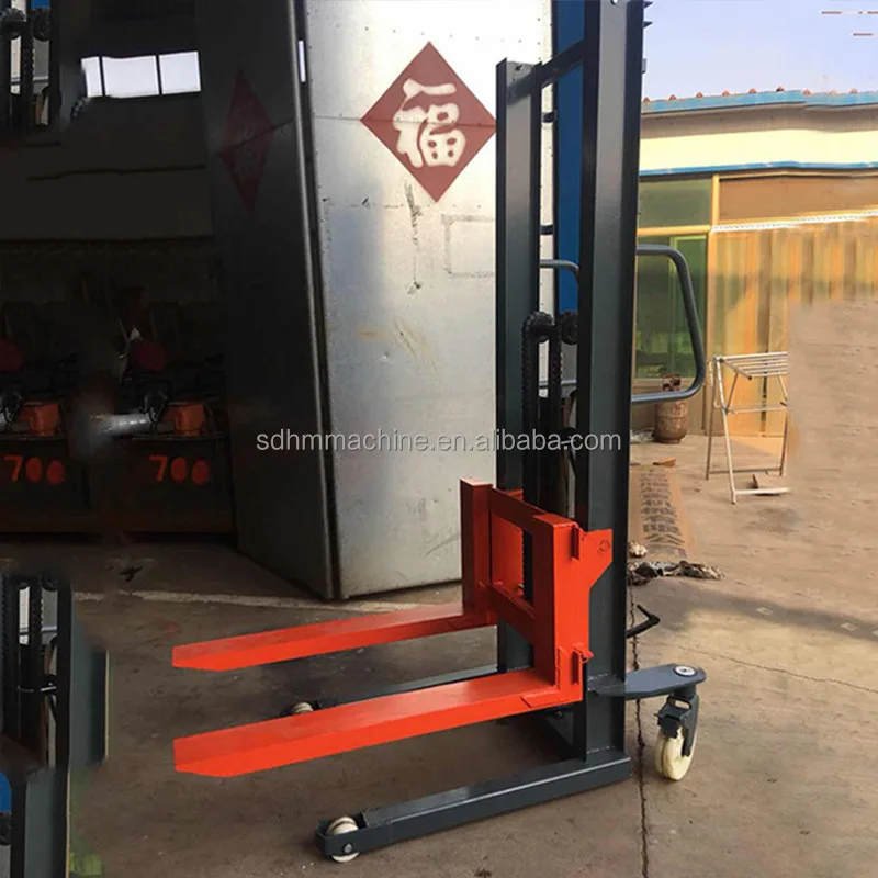 Professional Manufacturer Economic 1600mm Hand Stacker 1000kg For Sale