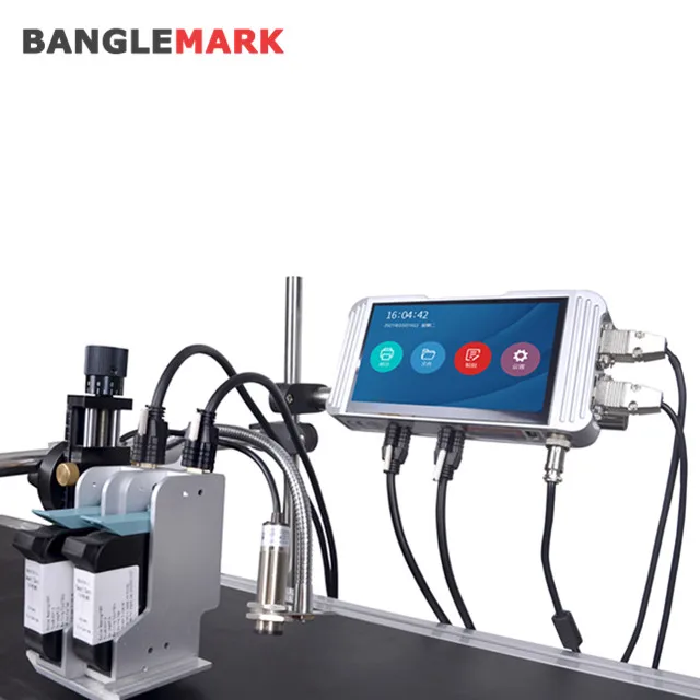 Online 25.4mm 50.8mm Thermal Inkjet Printer Continuous Inkjet Printer Tij Printer Ink Jet Coding Machine