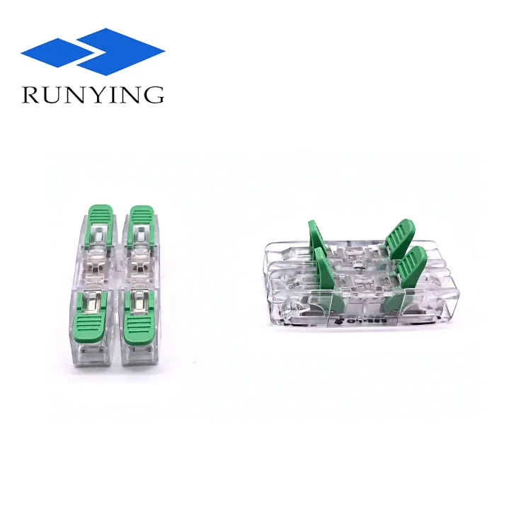 Быстрое подключение проводной терминал Электрический быстрый соединитель два в два выхода Быстрый проводной соединитель