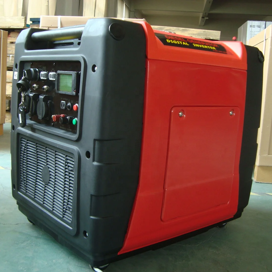 Fuji technology 120 кВт RV портативный бесшумный дизельный инверторный генератор чистый синусоидальный сигнал 240-В переменного тока однофазный выходной