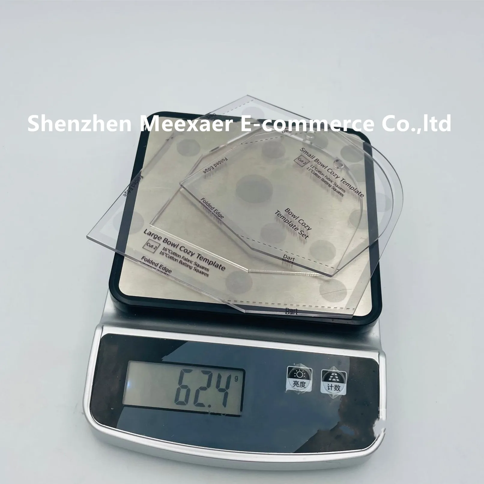 Dropshipping Bowl Template Cutting Ruler Set Bowl Pattern Template Acrylic DIY Craft Bowl Wrap Sewing Pattern Template Ruler