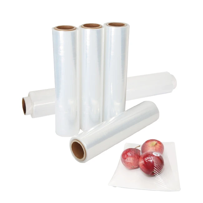 
Manufacturers packaging film pe shrink wrap film stretch food wrap 