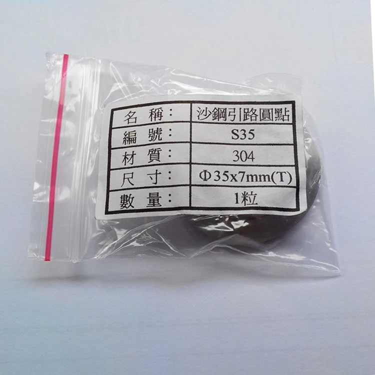 Cheap price custom anti slip blind warning 304 stainless steel tactile indicator stud paving strip