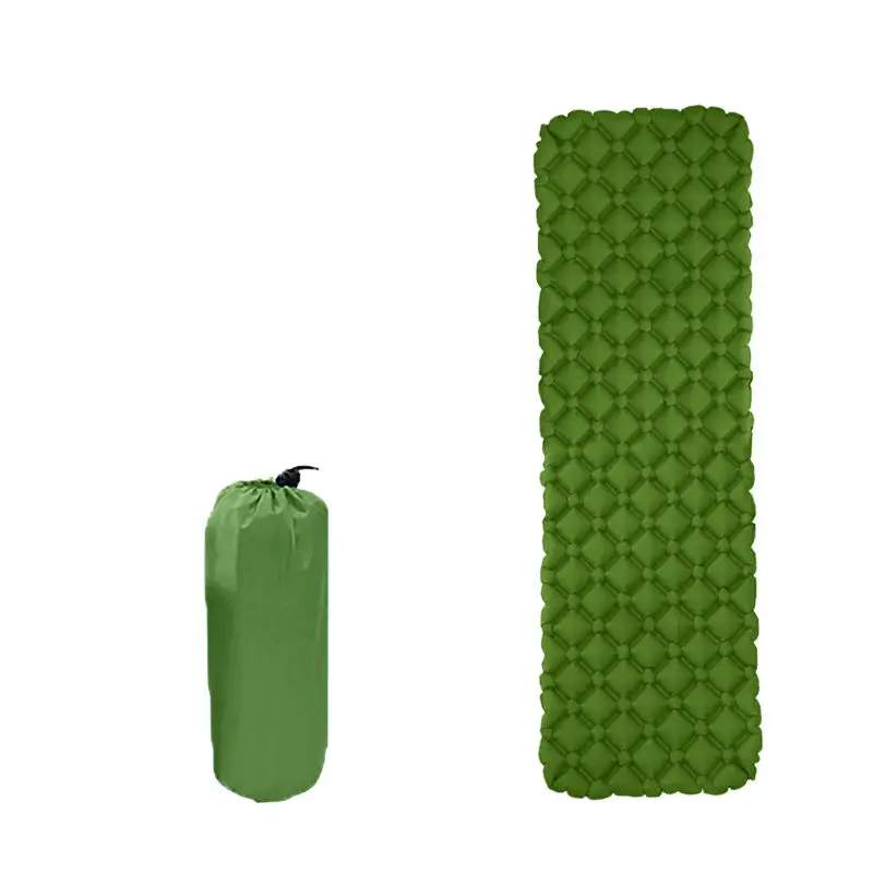 TPU moisture-proof emergency beach camping lazy valve bag air cell cushion Inflatable Outdoor Mat