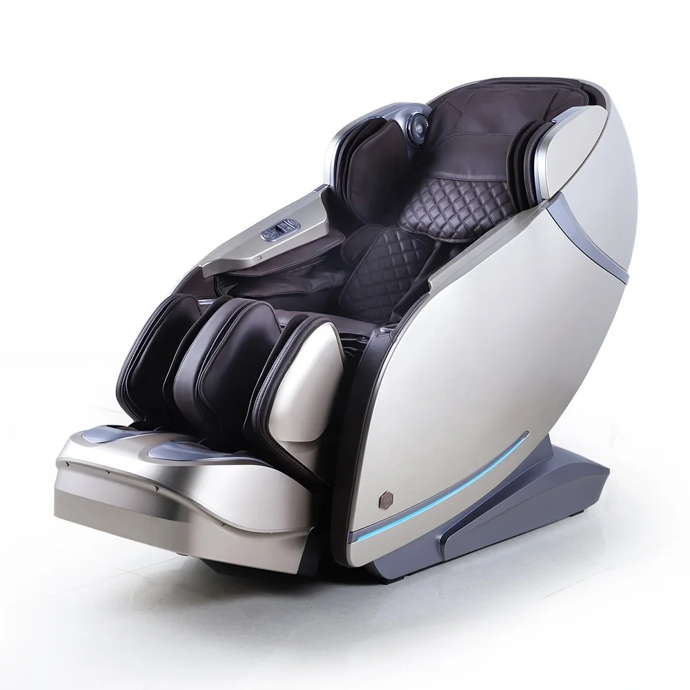 Modern Luxury Foot Full Body 3D Electric AI Smart Automatic Recliner SL Track Zero Gravity Shiatsu 4D Massage Chair for Home