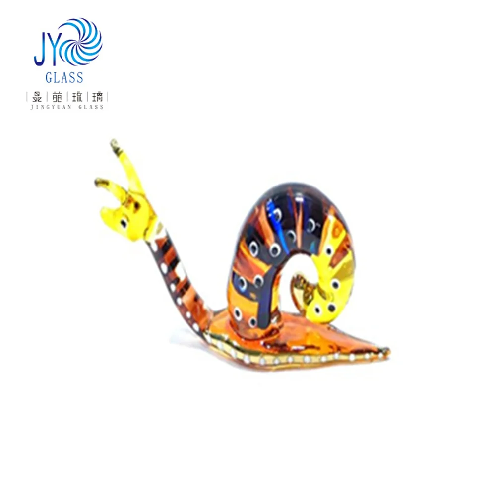 handmade blown glass Lampwork crafts dolphin octopus bird decoration crystal murano glass small animal figurine ornaments