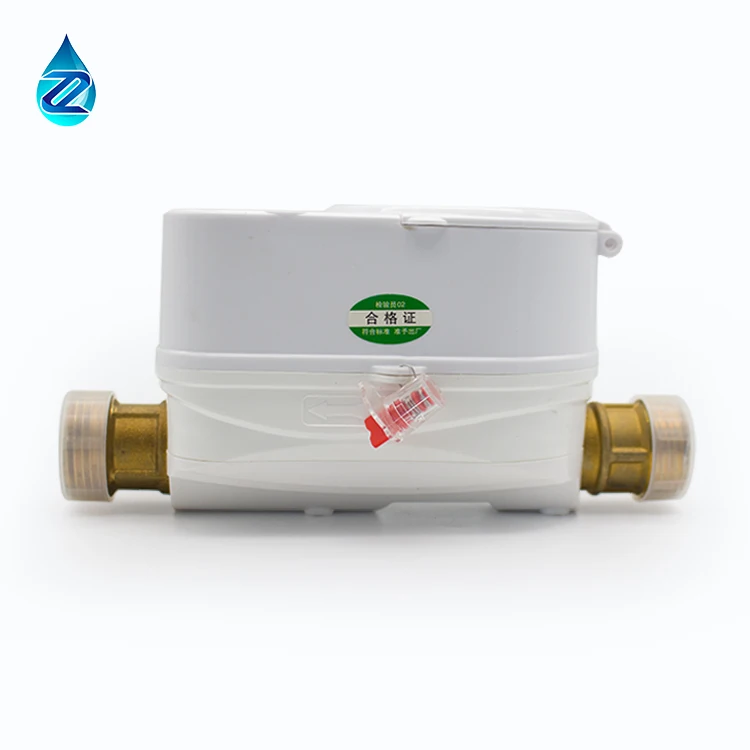 Anti-Flaking water tap meter