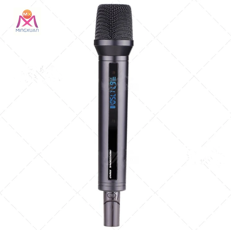 dual channel wireless handheld microphone professional digital uhf system for conference
