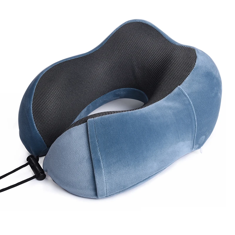 New type portable ventilation travel elastic car office u shape neck travel memory foam pillow
