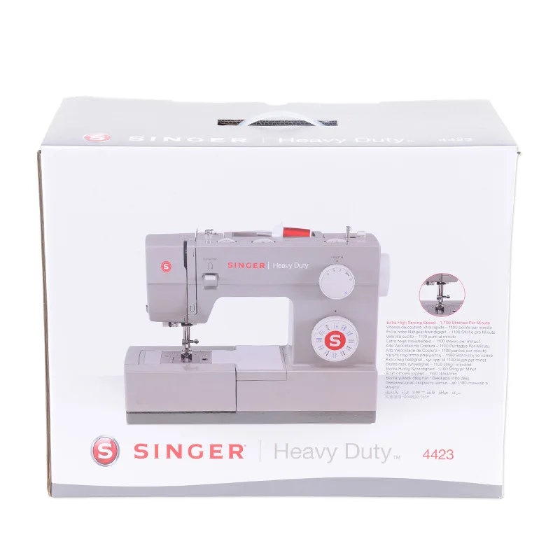 Singer 4423 desktop multi-functional household sewing machine electric eating thick strong with overlock brother sewing machine