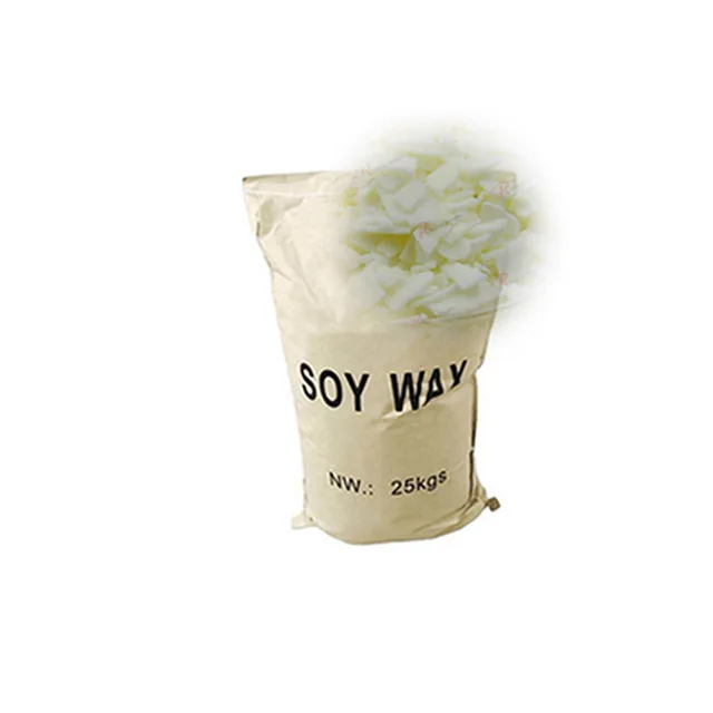 Low Price High Quality Hot Selling Natural Soy Wax / Soy Wax Flakes 1Kg / Wholesale Soy Wax Flakes For Scented Candle Making