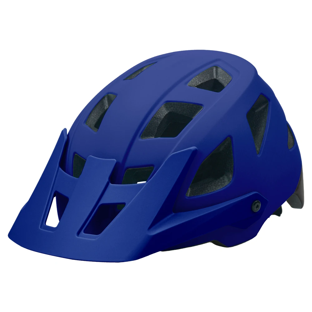 MTB Road Mountain Bicycle Helmet with led light and Detachable Visor Trail Road Bike helmet with rechargeable rear warning light
