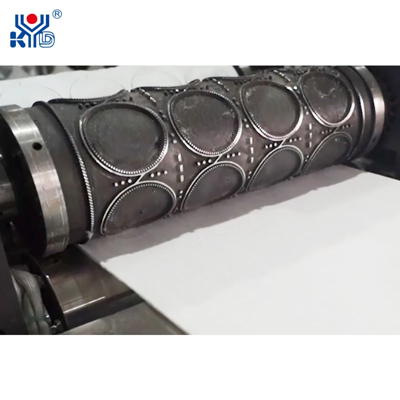 2021 New Hot Sale Round Cotton Pad Making Machine