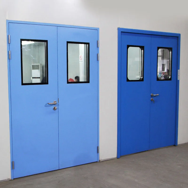 Hospital Doors Design Hospital Doors Specification Cleanroom Door for Pharmacy Hospital Lab