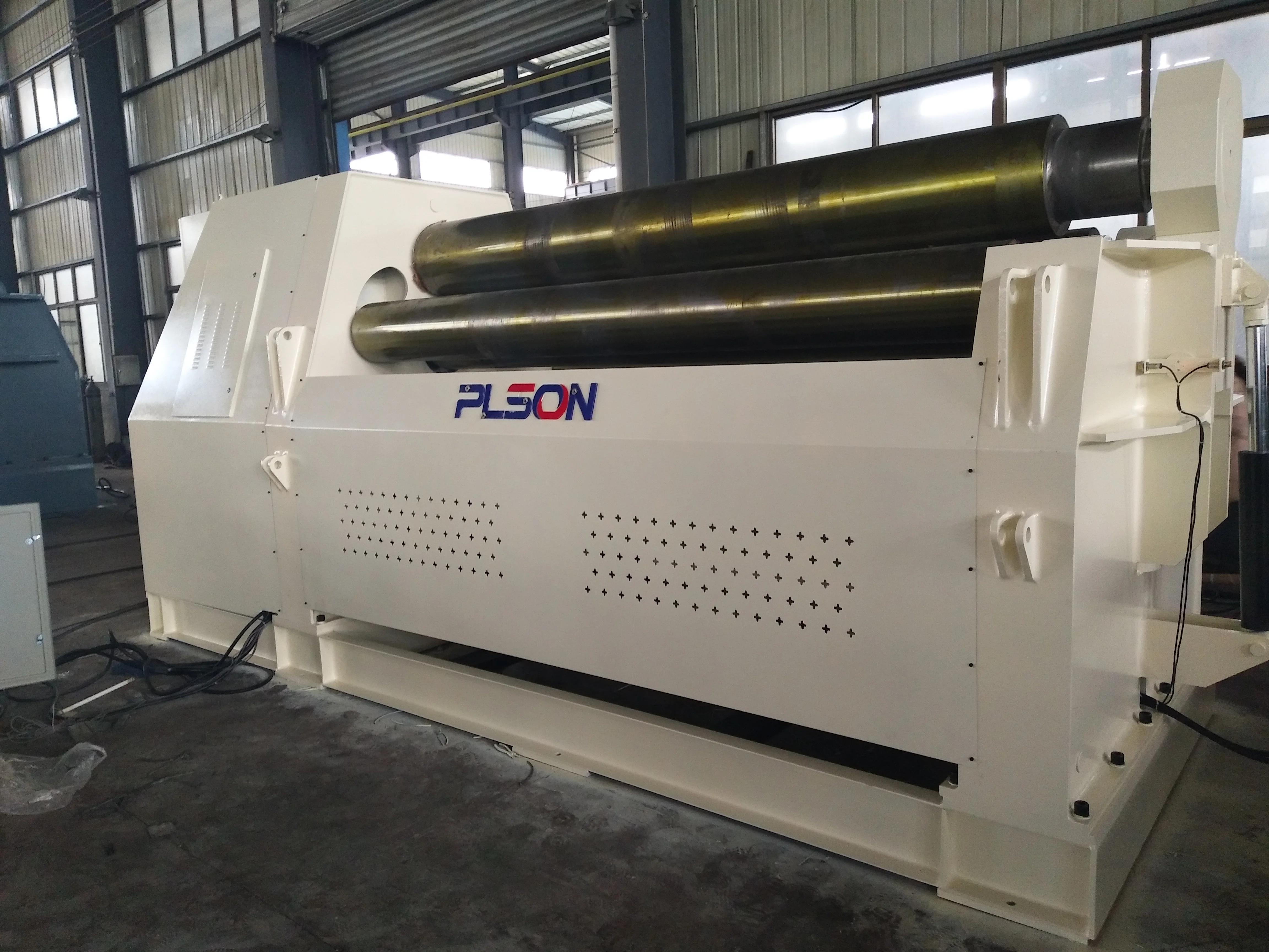 W12 80*3000 Heavy Duty Plate Rolling Machine Hydraulic 4 Roller Plate Bending Machine