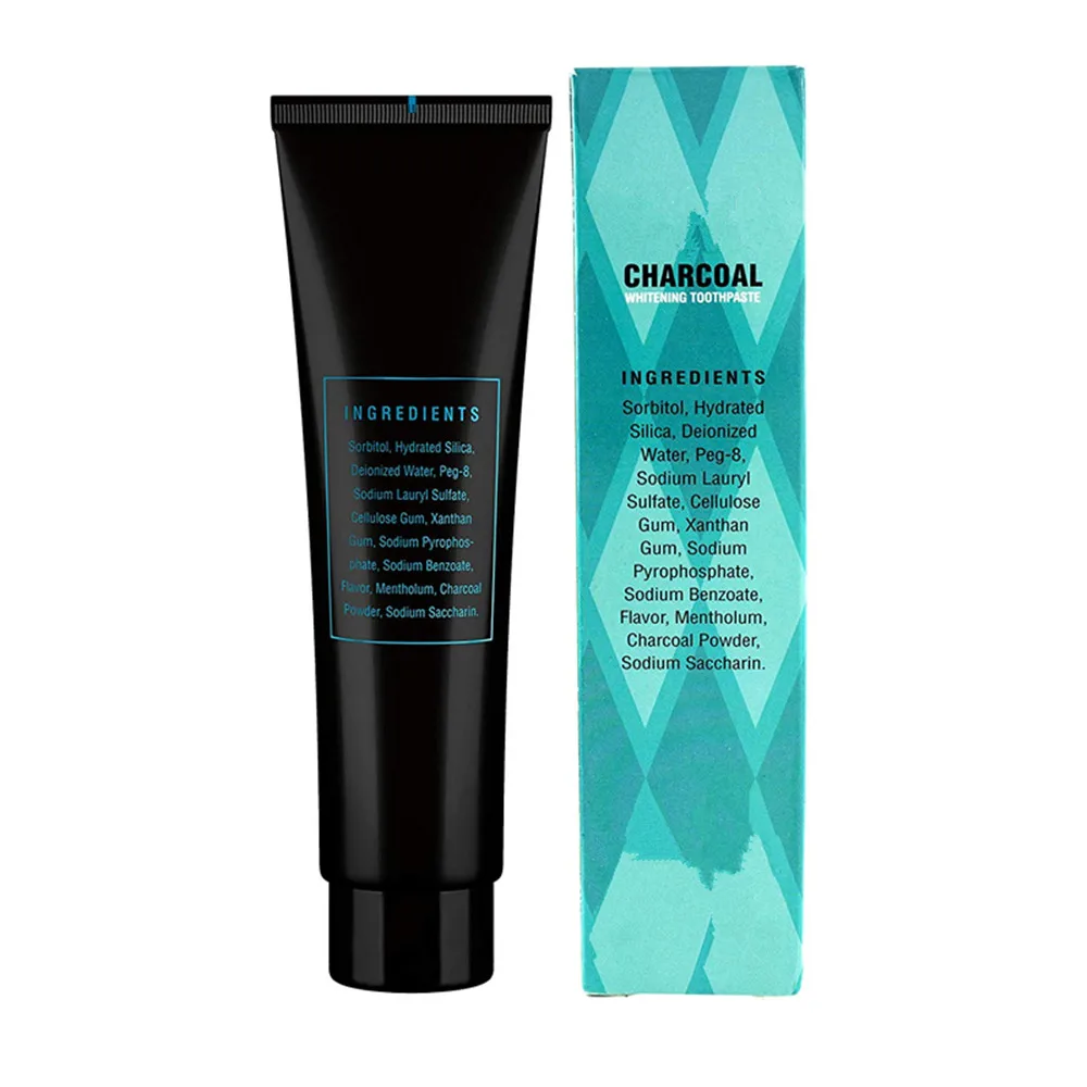 Private Label Whitening Activated Charcoal Teeth Toothpaste